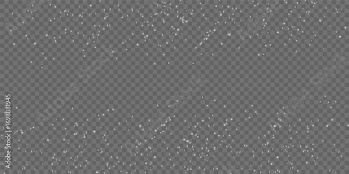 Seamless snowflakes texture creating frosty winter atmosphere for backgrounds and wallpapers