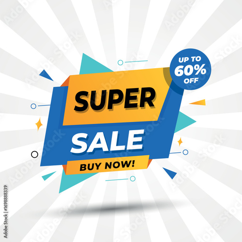 Super Sale Promotion with 60% discount