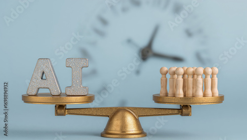 Balancing AI and Humanity in the Context of Evolution and Progress Against the Backdrop of Time