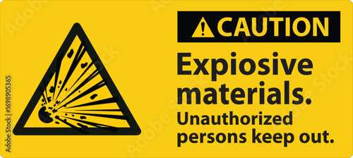 Hazard storage sign and labels hazardous material storage area unauthorized person keep out sign logo, icon, sticker, label, symbol, black, line, flat vector, isolated illustration.