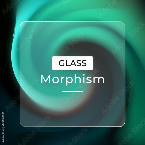 Glassmorphism design ui ux frosted glass neumorphism transparency blur background modern interface effect style trend web app
