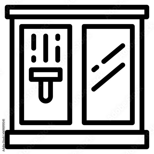Window Cleaning Icon