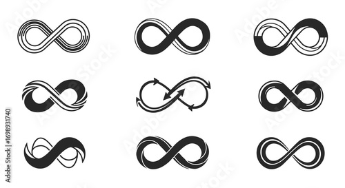 Infinity symbol collection