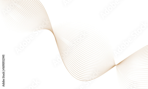 Abstract background vector illustration with a smooth wave pattern