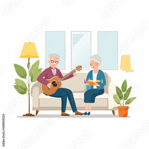 Senioren beim Musizieren