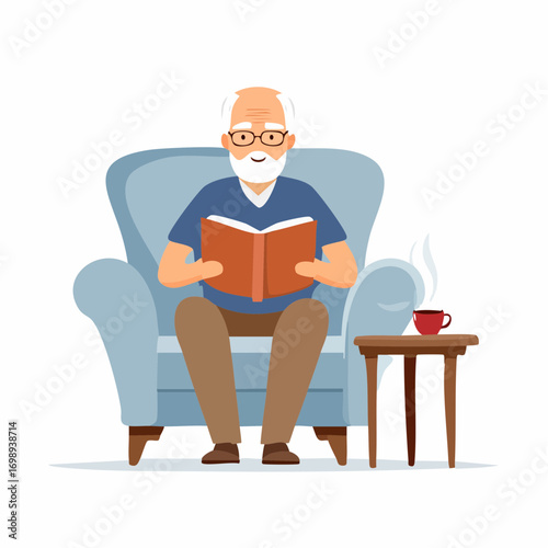 Senioren beim Lesen