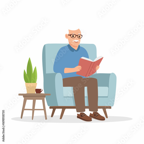 Senioren beim Lesen