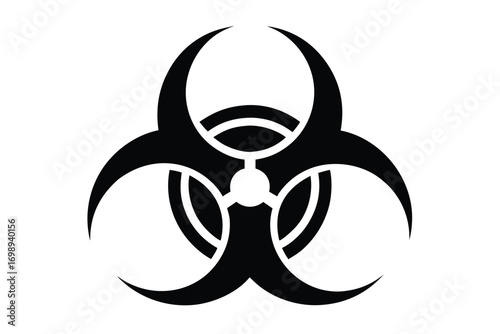 biohazard symbol icon vector icon illustrations