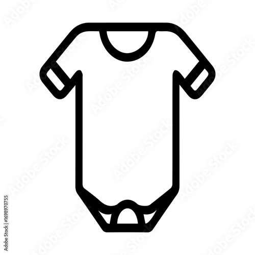Baby onesie icon