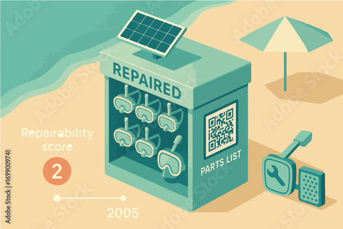 Beach Repair Kiosk
