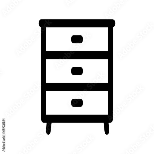 Cabinet Icon Illustration