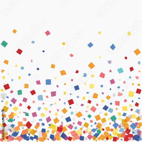 Hintergrund buntes Konfetti