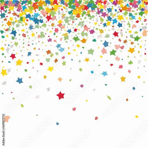 Hintergrund buntes Konfetti