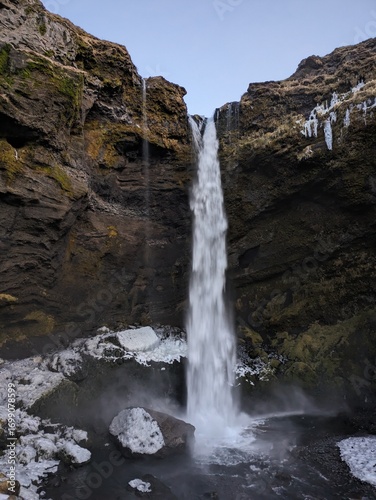 A small waterfall
