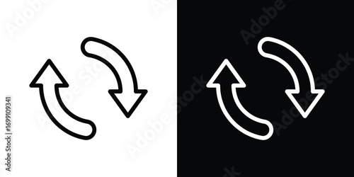 Repeat icon design elements. icons for app or web