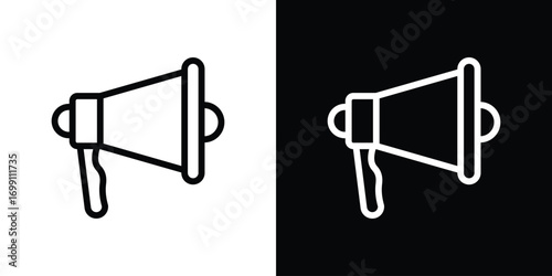 Loud Speaker icon design elements. icons for app or web