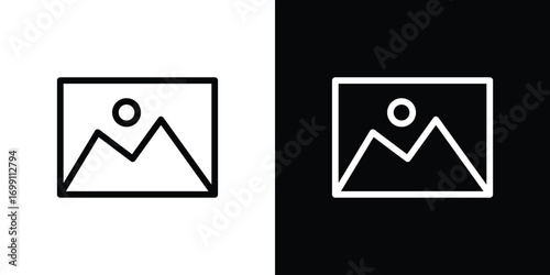 Image icon design elements. icons for app or web