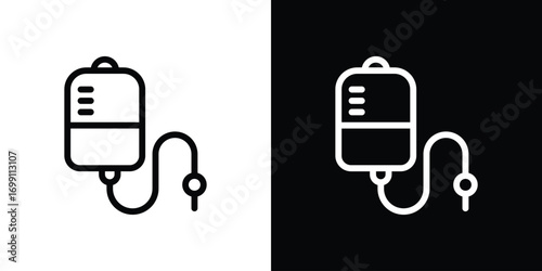 IV bag icon design elements. icons for app or web