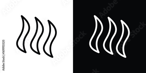 Heat icon design elements. icons for app or web
