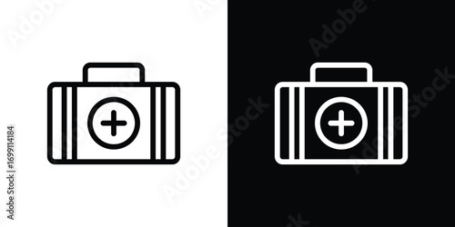 First aid icon design elements. icons for app or web