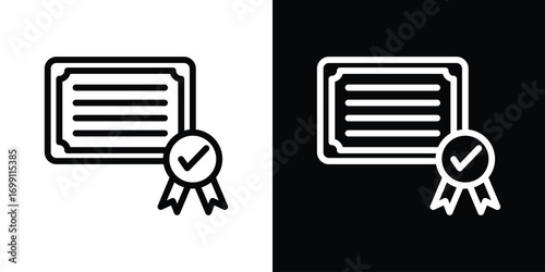 Diploma icon design elements. icons for app or web