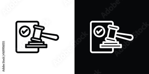 Code of conduct icon design elements. icons for app or web