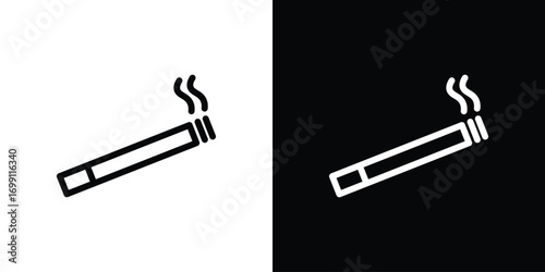 Cigarette icon design elements. icons for app or web