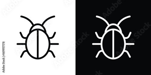 Bug icon design elements. icons for app or web