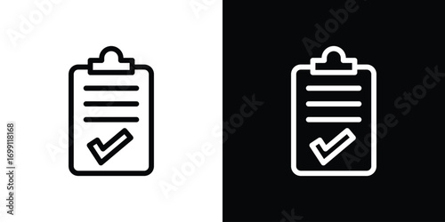 Audit report icon design elements. icons for app or web