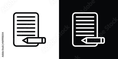 Agreement icon design elements. icons for app or web