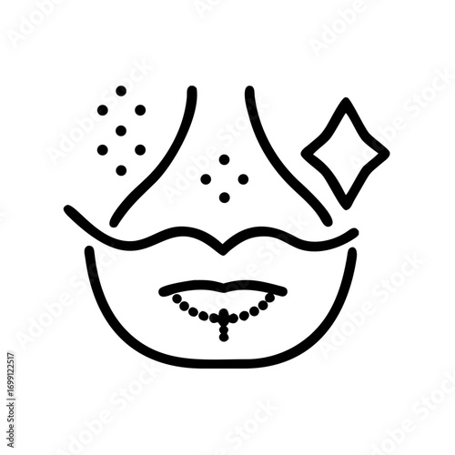 Collagen Care Icon for Web and Graphic Design