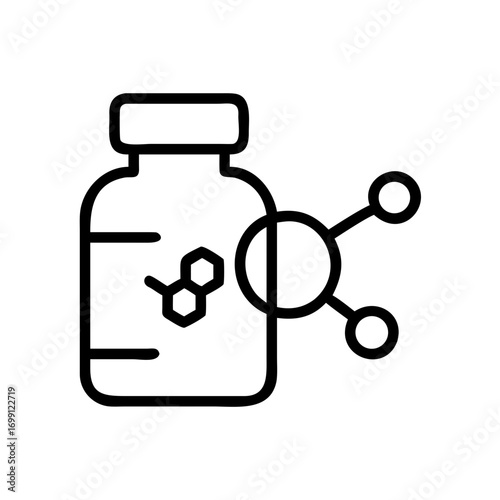 Creatine Icon for Web and Graphic Design