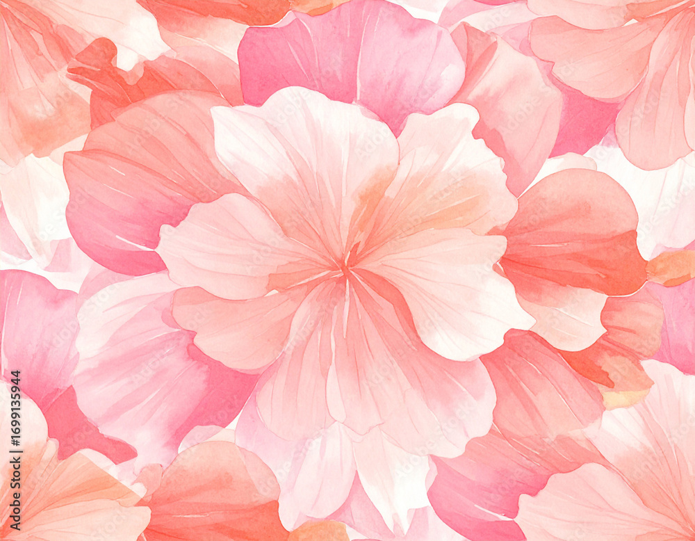 Fototapeta premium 花びら風ウォッシュ / Petal Washes