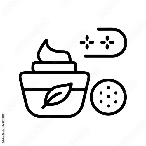 Skin Nourishment Icon for Web and Graphic Design