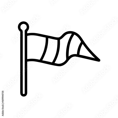 Windy Icon for Web and Graphic Design