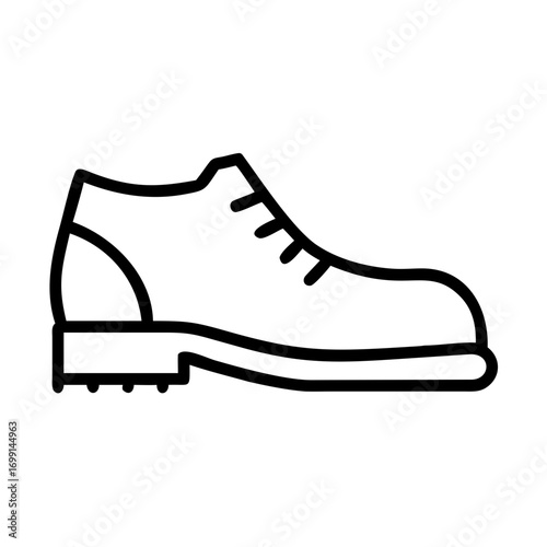 Work Shoes Icon for Web and Graphic Design