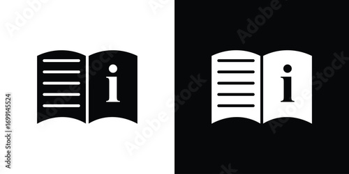 User guide icon symbol infographics website design, logo, app, UI