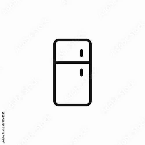 cold food storage icon sign vector