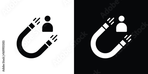 Lead generation icon symbol infographics website design, logo, app, UI