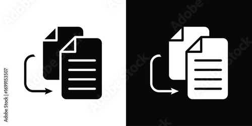 File transfer icon symbol infographics website design, logo, app, UI