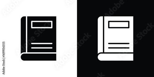 Book icon symbol infographics website design, logo, app, UI