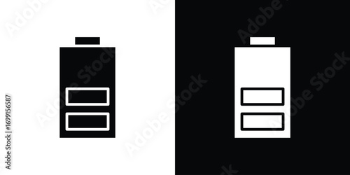 Battery icon symbol infographics website design, logo, app, UI