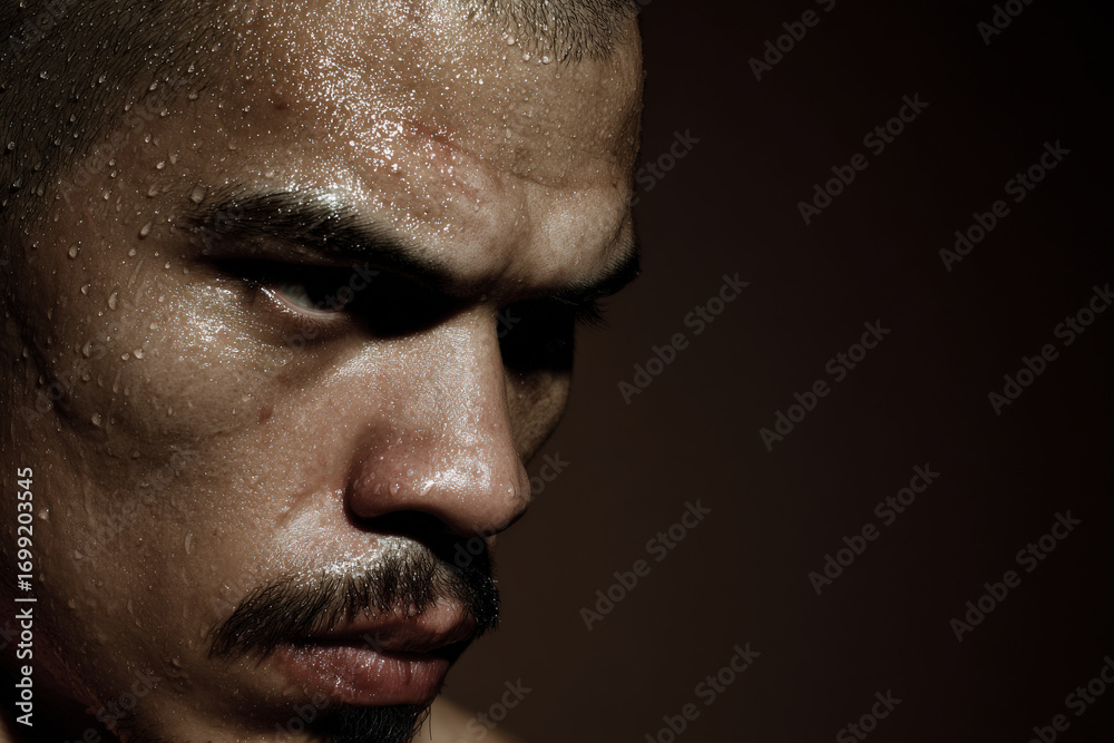 Obraz premium person attentively using mobile app to evaluate products in store against clean background