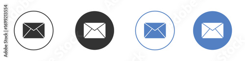 Email icon pictogram for your web site design, logo