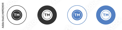Trademark icon pictogram for your web site design, logo