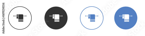 Towel icon pictogram for your web site design, logo