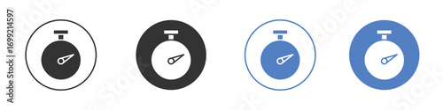 Timer icon pictogram for your web site design, logo