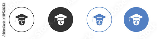 Scholarship icon pictogram for your web site design, logo