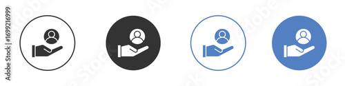 Retention icon pictogram for your web site design, logo