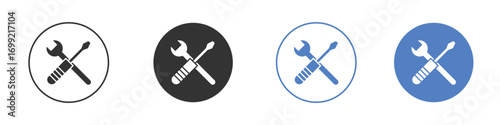 Repair tools icon pictogram for your web site design, logo